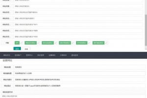 php+Layui开发的网站信息探针查询源码